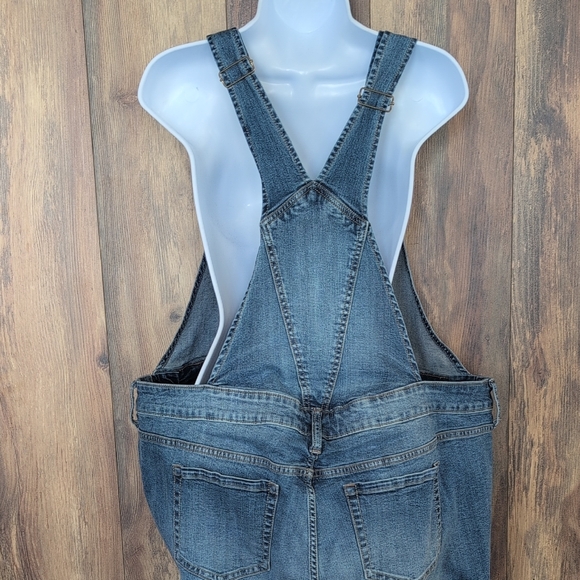 Torrid Classic Blue Women's Denim Jeans Overalls 20                  C212 - Picture 7 of 10